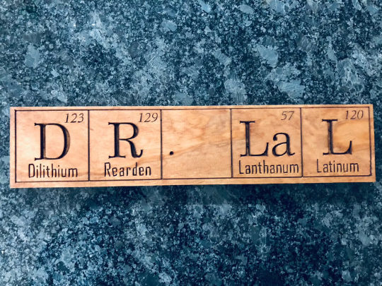 Your Name in Periodic Table - Personalized periodic table